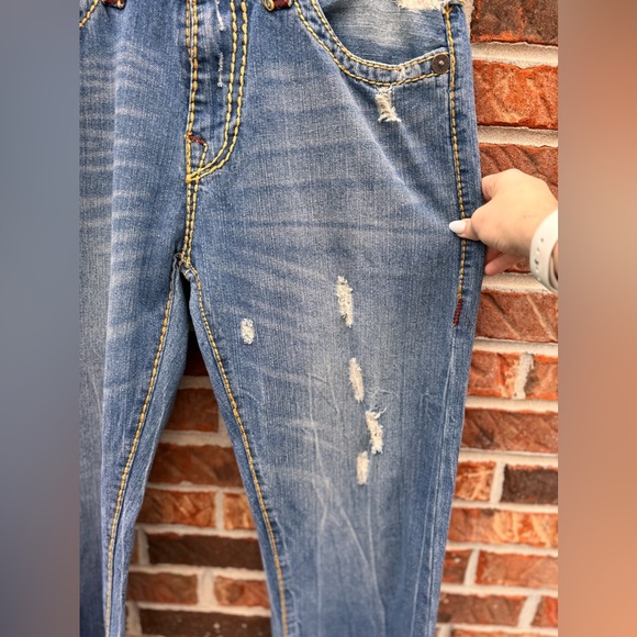 TRUE RELIGION: Men’s 34 Distressed jeans - Picture 5 of 13